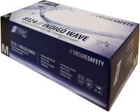 NITRAS MEDICAL unisex Einmalhandschuhe INDIGO WAVE dunkelblau Größe M, 100 St.