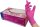 NITRAS MEDICAL unisex Einmalhandschuhe CANDY WAVE pink Größe M, 100 St.