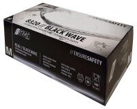 NITRAS MEDICAL unisex Einmalhandschuhe BLACK WAVE schwarz Größe M, 100 St.