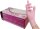 NITRAS MEDICAL unisex Einmalhandschuhe PINK WAVE rosa Größe M, 100 St.