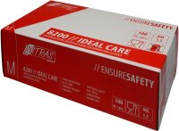 NITRAS MEDICAL unisex Einmalhandschuhe IDEAL CARE weiß Größe M, 100 St.