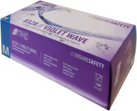 NITRAS MEDICAL unisex Einmalhandschuhe VIOLET WAVE lila Größe M, 100 St.