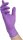 NITRAS MEDICAL unisex Einmalhandschuhe VIOLET WAVE lila Größe M, 100 St.