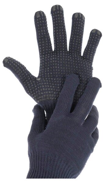 franz mensch unisex Arbeitshandschuhe Pearl Light dunkelblau Größe L, 12 Paar