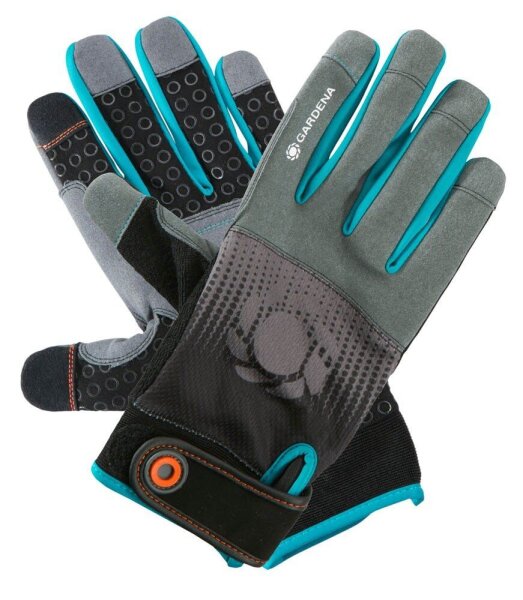 GARDENA unisex Arbeitshandschuhe blau Größe 9, 1 Paar
