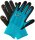 GARDENA Gartenhandschuhe blau Größe 8, 1 Paar