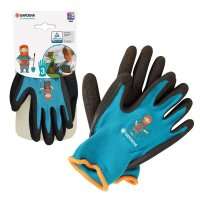 GARDENA unisex Gartenhandschuhe Kinder blau...