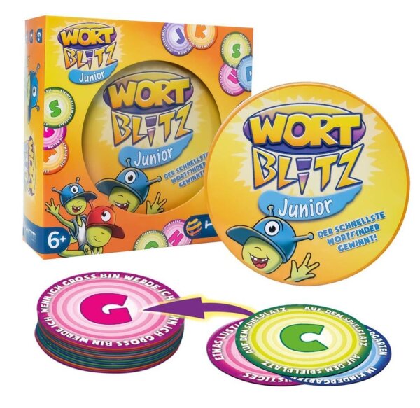 Wortblitz Junior Kartenspiel
