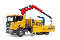 bruder Scania Super 560R Baustellen-LKW mit Kran 03551 Spielzeugauto