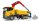 bruder Scania Super 560R Baustellen-LKW mit Kran 03551 Spielzeugauto