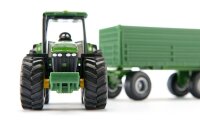 siku Traktor John Deere mit Anhänger 1953 Spielzeugauto