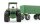 siku Traktor John Deere mit Anhänger 1953 Spielzeugauto