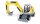 siku Mobilbagger Wacker Neuson EW65 3560 Spielzeugauto