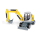 siku Mobilbagger Wacker Neuson EW65 3560 Spielzeugauto
