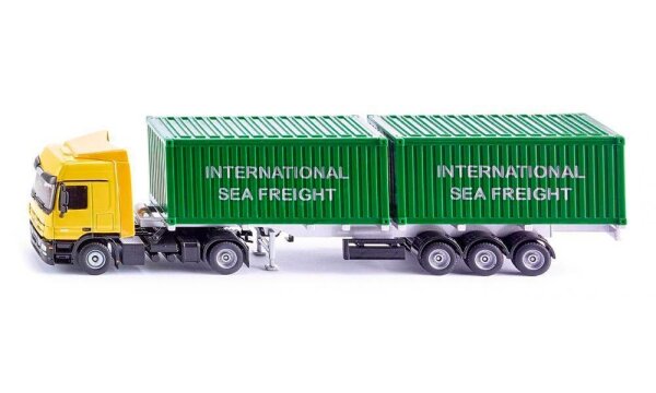 siku LKW Mercedes-Benz Actros mit Container 3921 Spielzeugauto