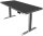 Kerkmann Move 3 Premium elektrisch höhenverstellbarer Schreibtisch anthrazit rechteckig, T-Fuß-Gestell silber 180,0 x 80,0 cm
