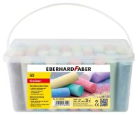 EBERHARD FABER Straßenmalkreide farbsortiert 50 St.