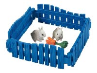 Schleich® Farm World 42502 Tierarzt-Praxis mit Haustieren Spielfiguren-Set