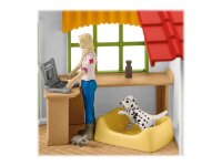 Schleich® Farm World 42502 Tierarzt-Praxis mit Haustieren Spielfiguren-Set