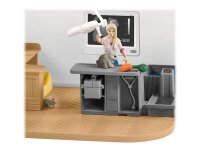 Schleich® Farm World 42502 Tierarzt-Praxis mit Haustieren Spielfiguren-Set