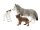 Schleich® Wild Life 42472 Wolfsmutter mit Welpen Spielfiguren-Set