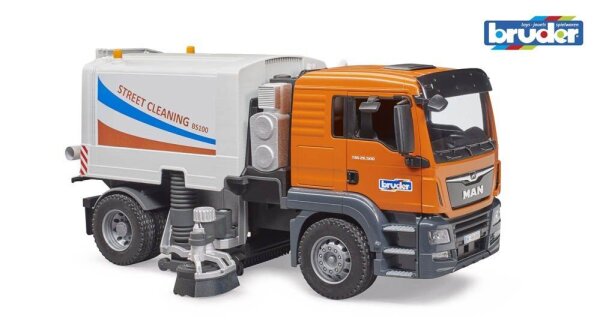 bruder MAN TGS LKW Straßenreinigung  3780 Spielzeugauto