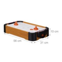 relaxdays Airhockey blau