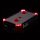relaxdays Airhockey mehrfarbig