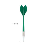 relaxdays Dartscheibe mit Darts schwarz