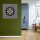 relaxdays Dartboard-Surround grau