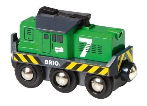BRIO® Batterie-Frachtlok 33214 Spielzeugeisenbahnen