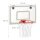 relaxdays Basketballkorb für’s Zimmer weiß, rot