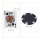 relaxdays Pokerkoffer Kartenspiel, 1 Set