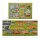 relaxdays Spielteppich Kleinstadt grün/bunt 100,0 x 150,0 cm