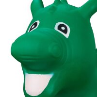 relaxdays Hüpftier Drache grün