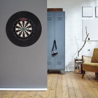 relaxdays Dartboard-Surround R7 schwarz