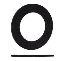 relaxdays Dartboard-Surround R7 schwarz