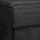 relaxdays Sitzhocker mit Hundebox schwarz 38,0 x 38,0 x 38,0 cm