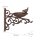 relaxdays Vogeltränke Wandmontage braun 28,0 x 14,0 x 24,0 cm