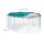 relaxdays Freilaufgehege silber 55,0 cm