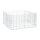 relaxdays Freilaufgehege silber 55,0 cm