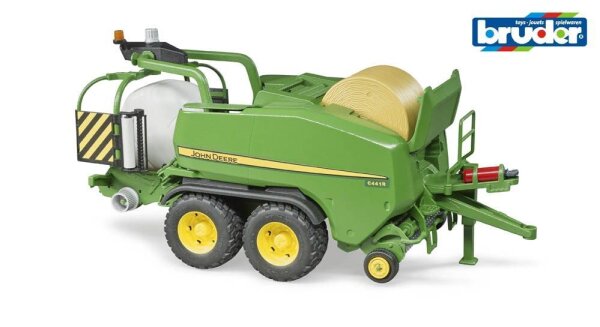 bruder John Deere Rundballen-Presswickelkombination C441R 2032 Zubehör für Spielzeugautos