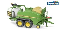 bruder John Deere Rundballen-Presswickelkombination C441R...