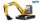 bruder Cat Minibagger 02456 Spielzeugauto
