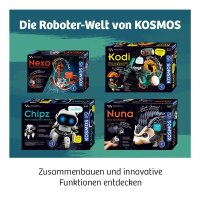 KOSMOS Experimentierkasten Nuna Dein Igel-Roboter schwarz