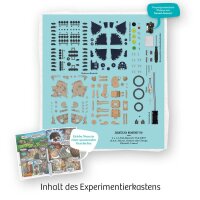 KOSMOS Experimentierkasten Nuna Dein Igel-Roboter schwarz