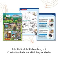 KOSMOS Experimentierkasten Nuna Dein Igel-Roboter schwarz