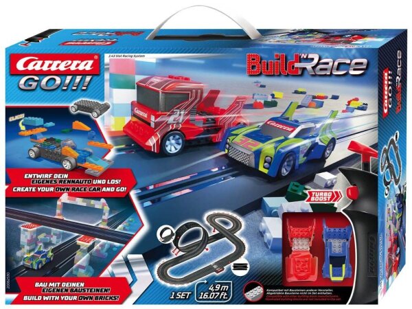 Carrera® GO!!! Build n Race Autorennbahn