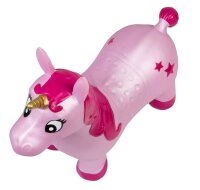 Idena Hüpftier Einhorn pink