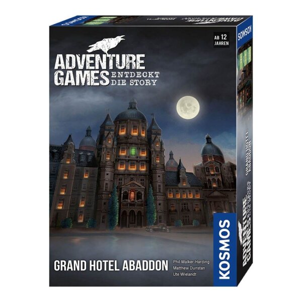 KOSMOS Adventure Games - Grand Hotel Abaddon Brettspiel, 1 St.